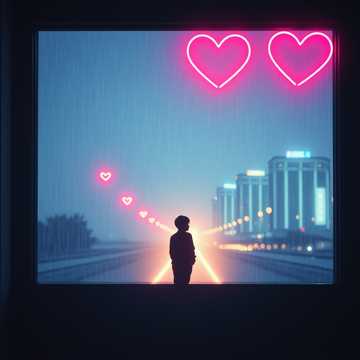 雨の後の光