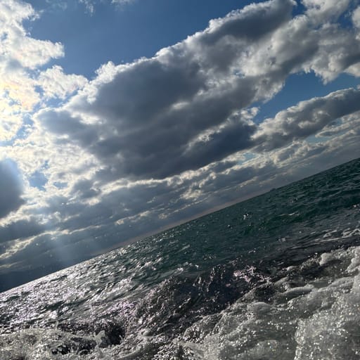 青空の海