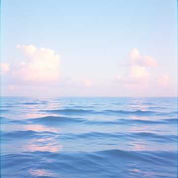 空と海の中で