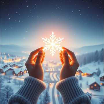 きらめくホワイトクリスマス