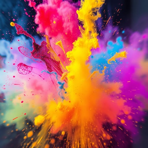 Colors Dancing, Holi's Bright Song