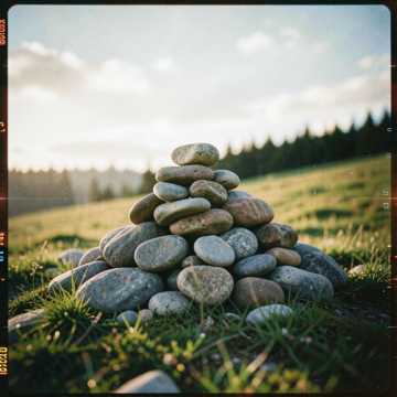 Cairn at Dawn