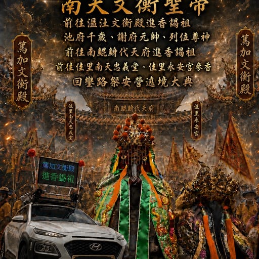 篤加文衡殿 南天文衡聖帝