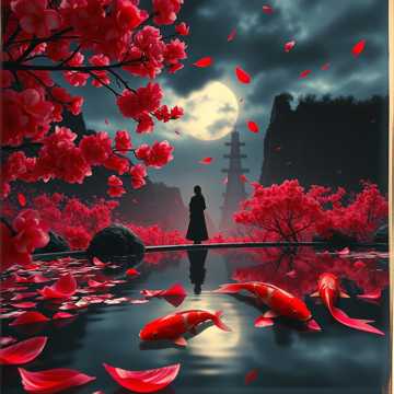 紅蓮ノ夜桜