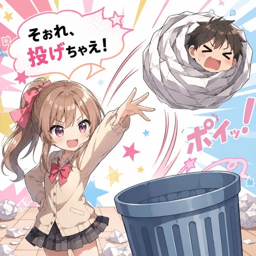 全部投げちゃえ