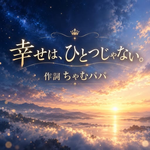 幸せは、ひとつじゃない。
