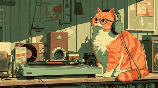 Vinyl Cat Riot