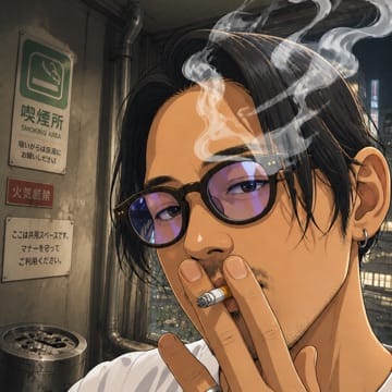 煙のまま