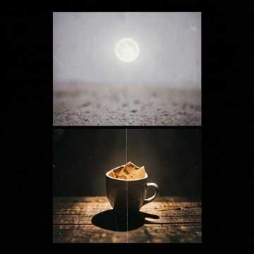 Paper Cup Moon
