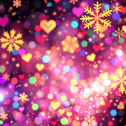 Neon Christmas Glow