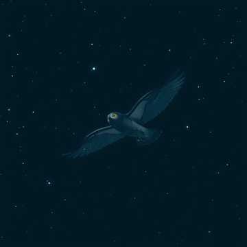 Робот в ночи