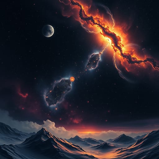 Above the Black sky