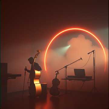 Neon Brass Reverie
