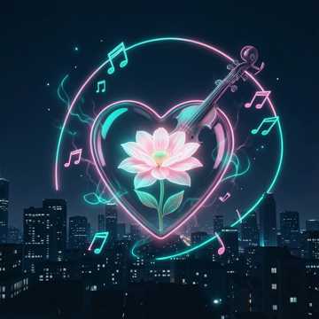 心の中の花