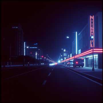Midnight ride.