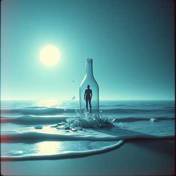 زجاجة البحر