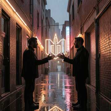 Sous la pluie grise