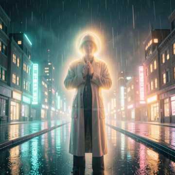 見えない場所で!!
