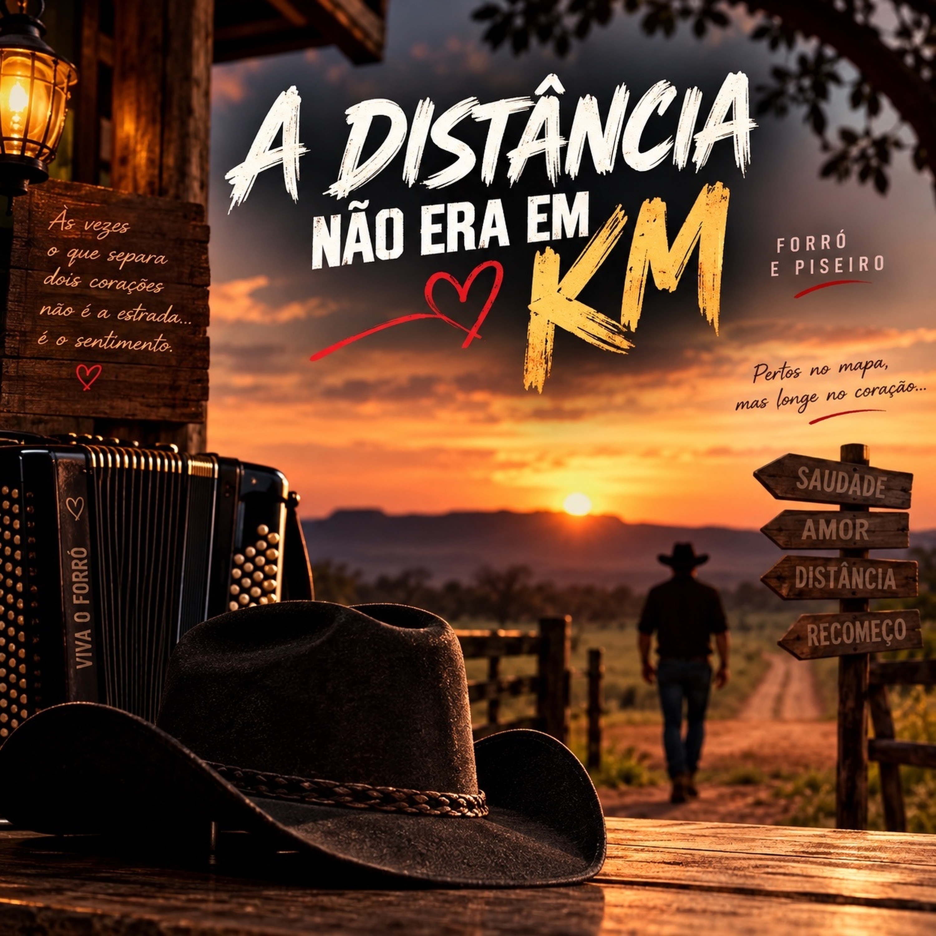 A distância não era