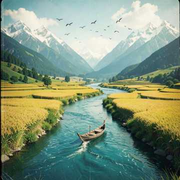 江河何浩蕩