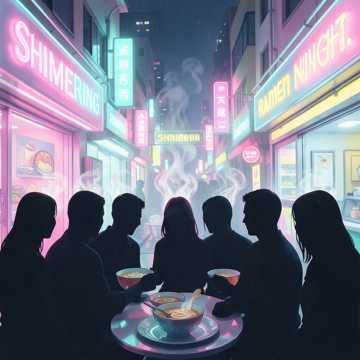 しゃぶしゃぶ映え夜