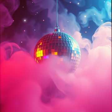 夜のディスコ