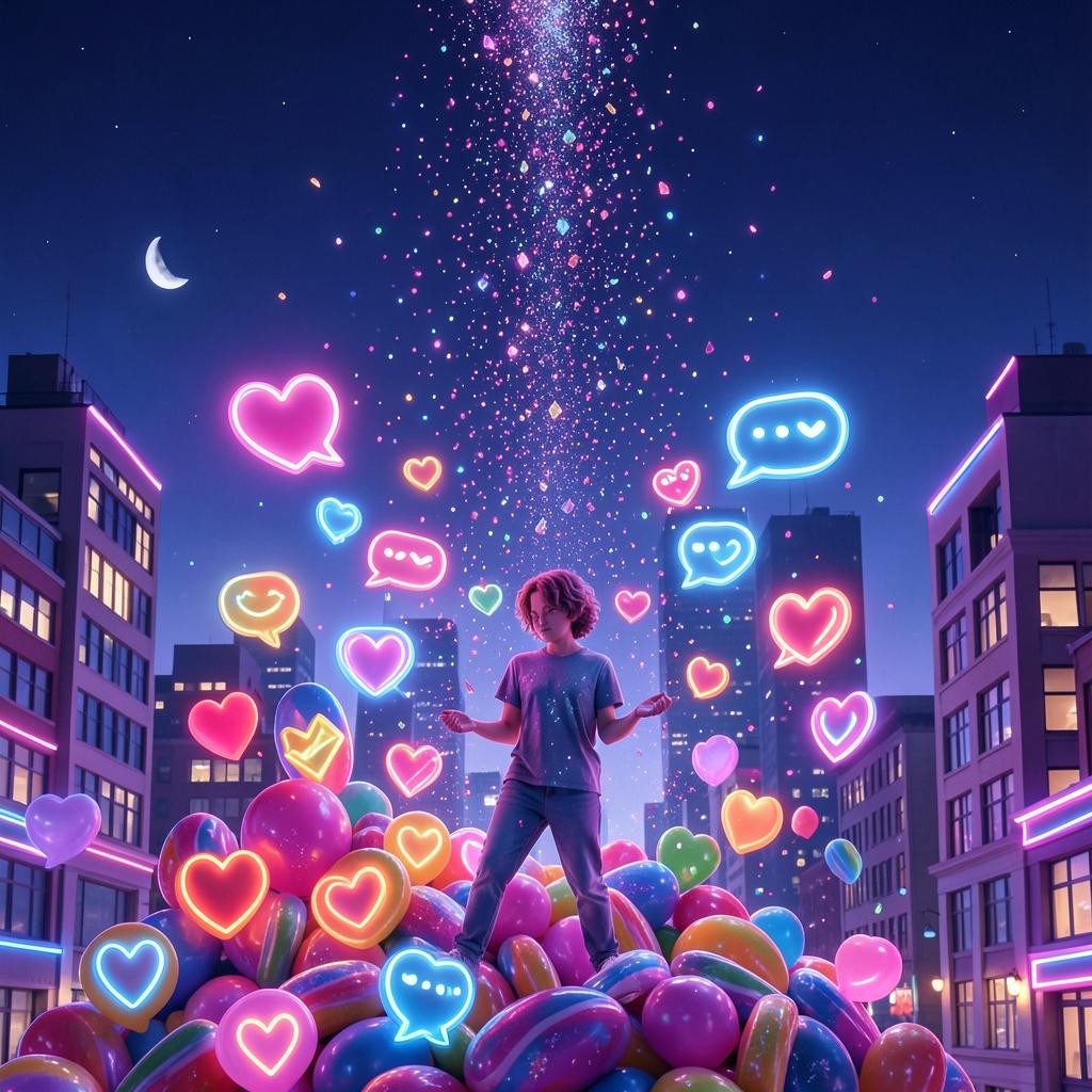 打って、消して。