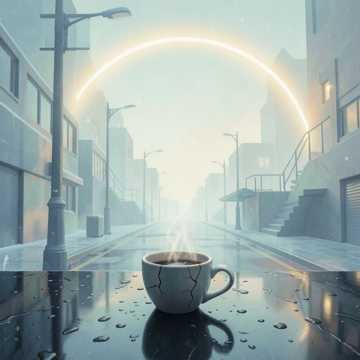 冷めきったコーヒー