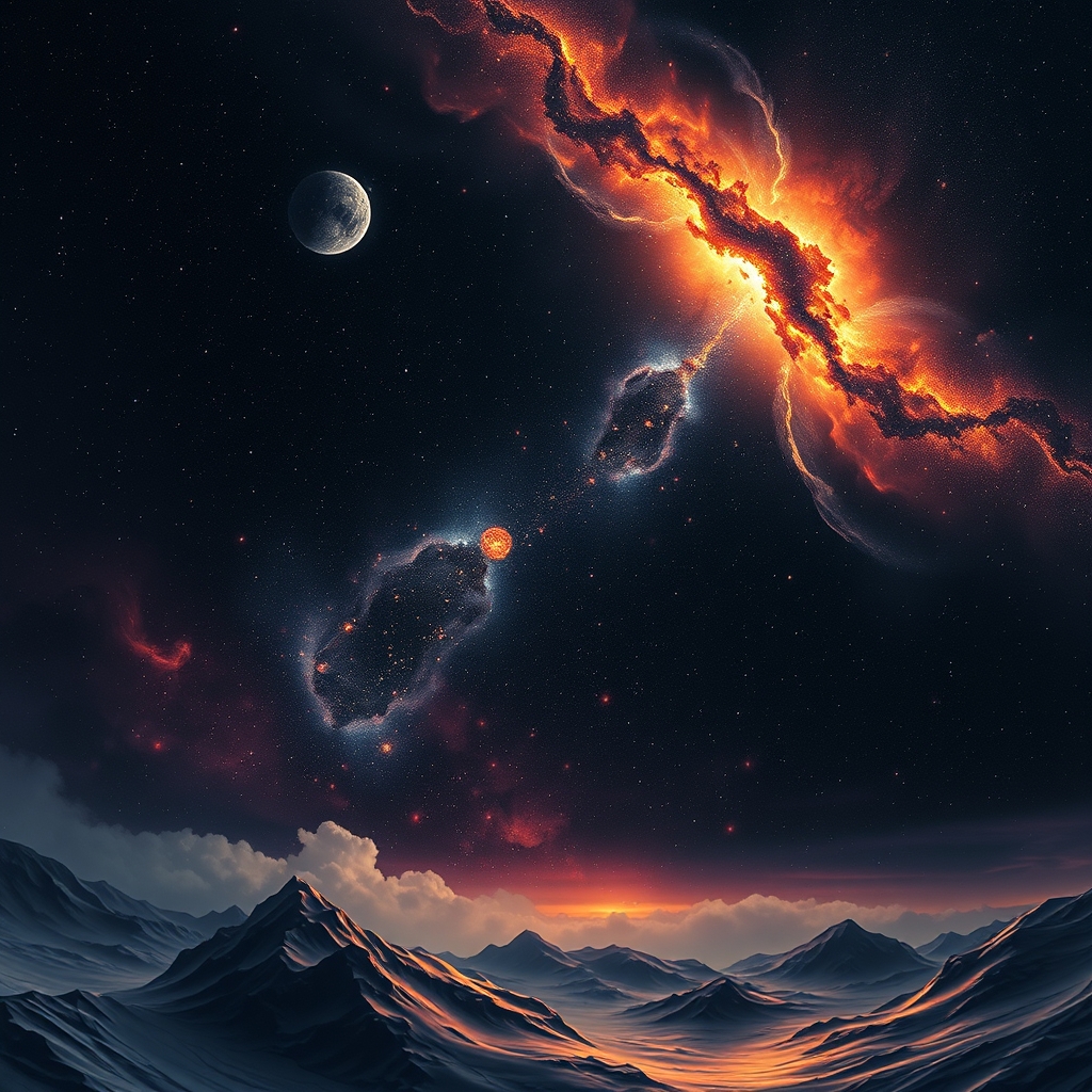 Above the Black sky